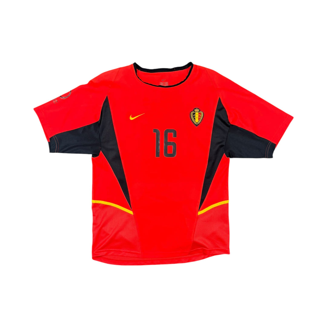 2002-04 Belgium Nike Home Shirt VAN BUYTEN #16 - 9/10 - (S)
