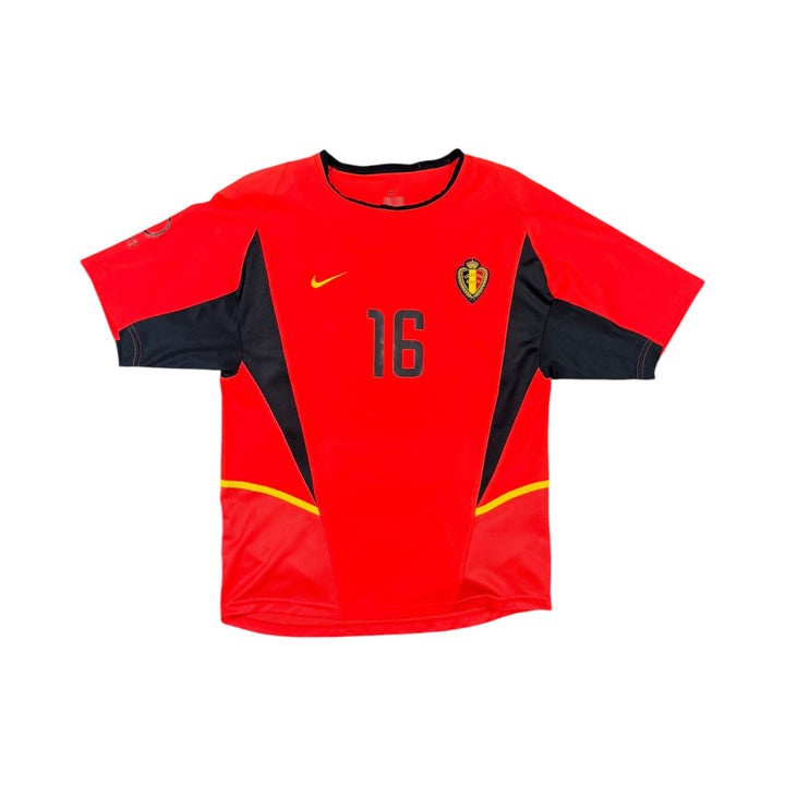 2002-04 Belgium Nike Home Shirt VAN BUYTEN #16 - 9/10 - (S)