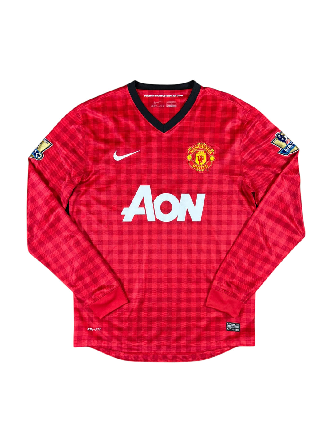 2012/13 Manchester United Nike Football Long sleeve Shirt #11 Giggs - 9/10 - (M)