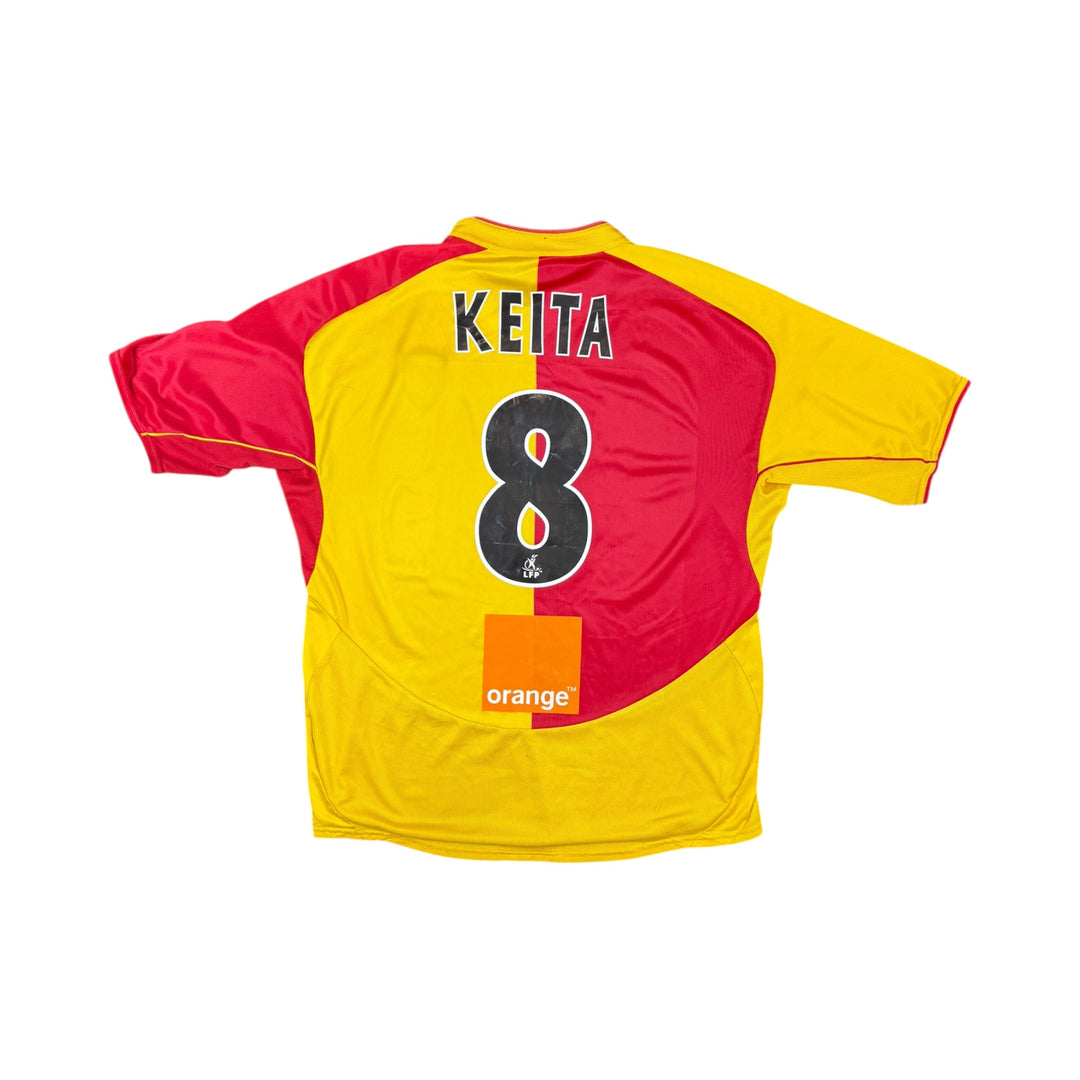 2003-04 Lens Home Shirt KEITA #8 - 7/10 - (L)