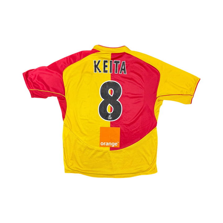 2003-04 Lens Home Shirt KEITA #8 - 7/10 - (L)