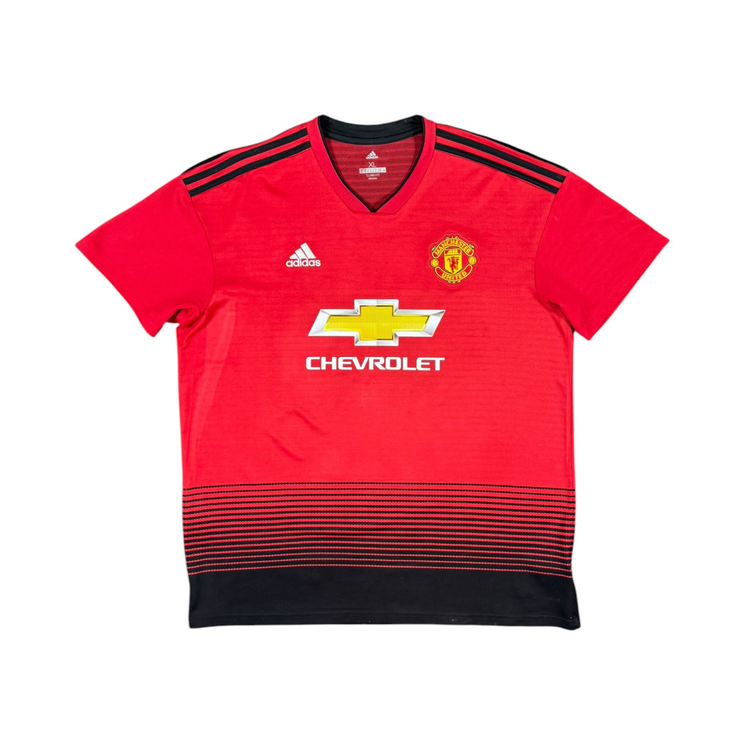2018-19 Manchester United Home Shirt - 9/10 - (XL)