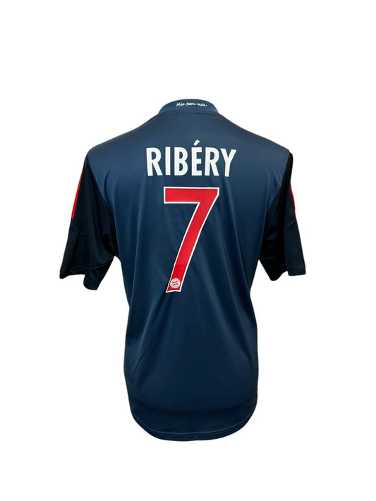 Bayern Munchen 2013/14 Away Football Jersey #7 Ribery