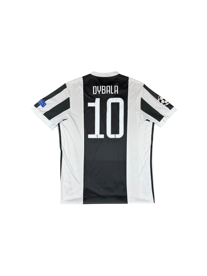 2017-18 Juventus Adidas Home Shirt Champions League #21 DYBALA - 8/10 - (XL)