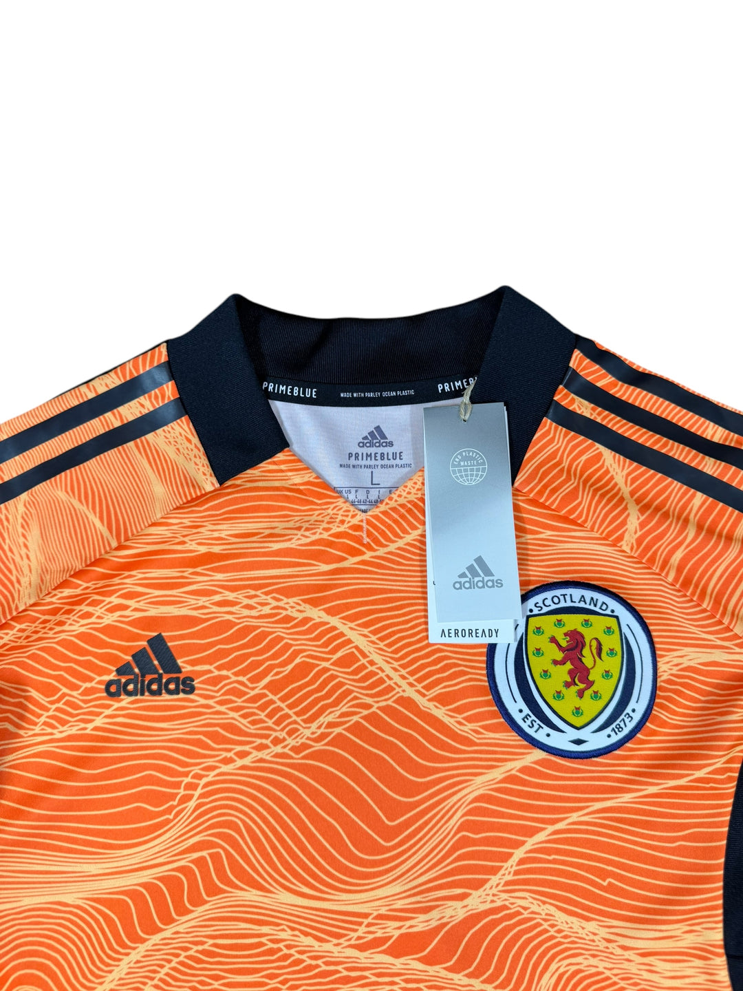 2021/22 Scotland Adidas Football Goalkeeper Shirt Player Spec Brand New Women’s (L)