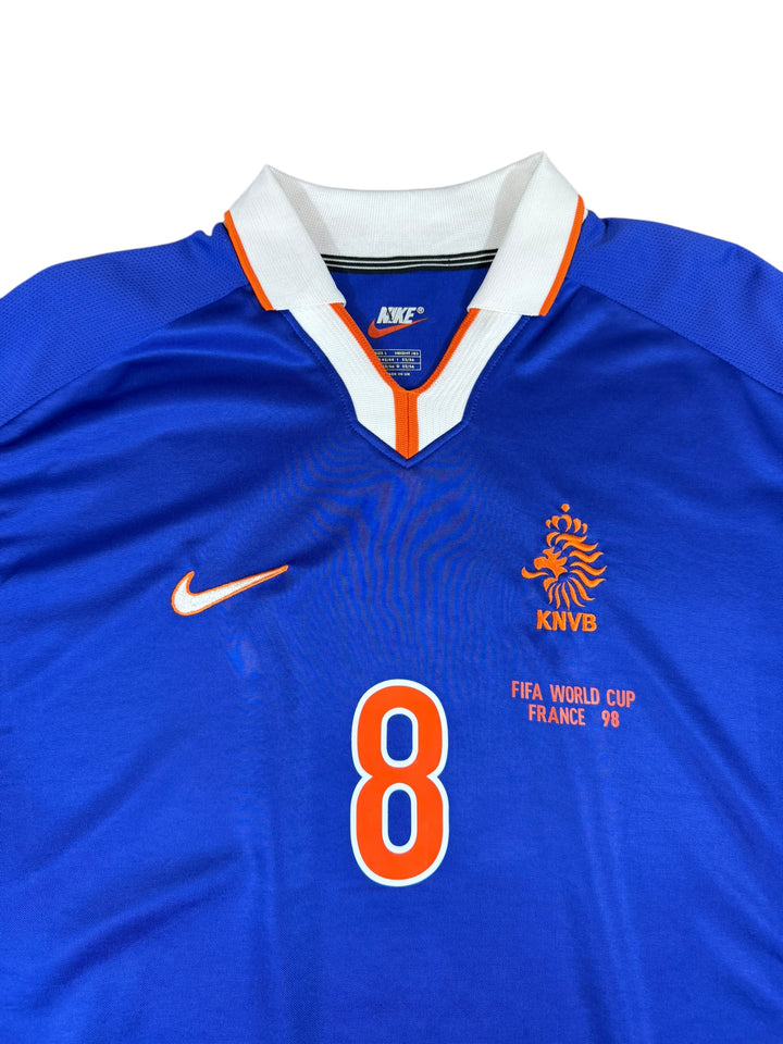 1998/00 Netherlands Nike Football Shirt #8 Bergkamp - 9/10 - (L)