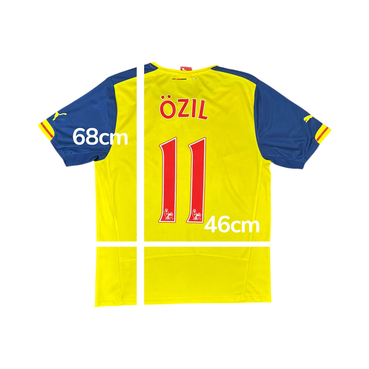 2014-15 Arsenal Away Shirt OZIL #11 - 8/10 - (M)