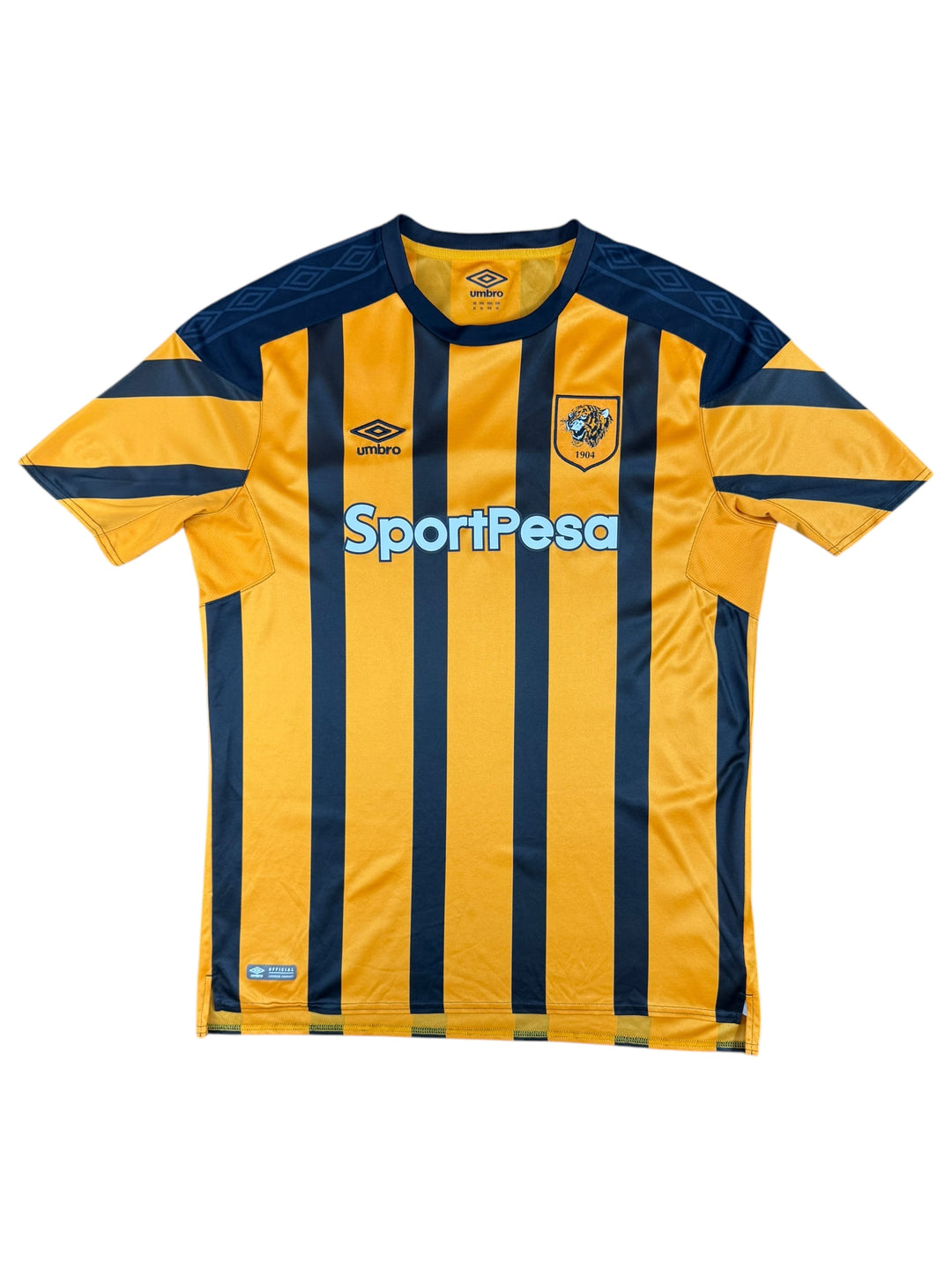 2017/18 Hull City Umbro Football Shirt - 9/10 - (XL)