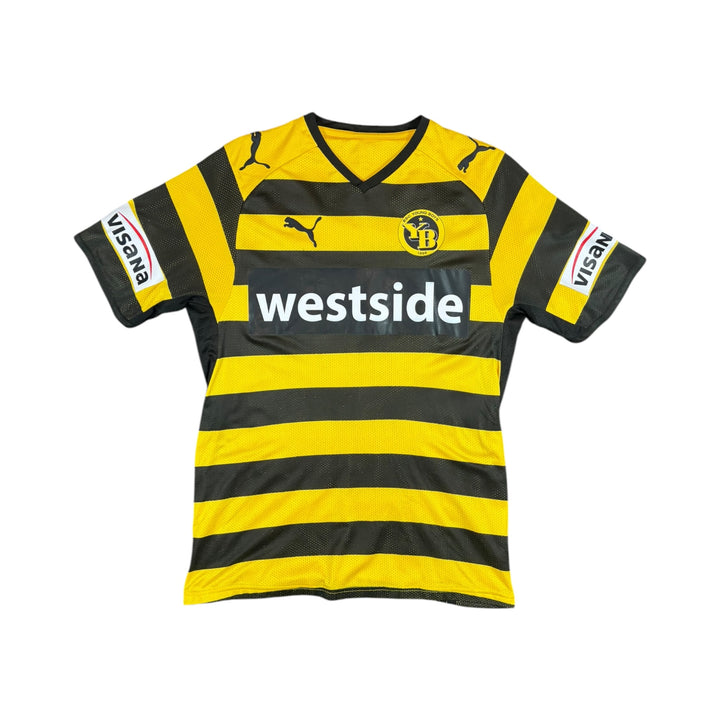 2009-10 Young Boys Puma Player Authentic Home Shirt #8 SUTTER - 8/10 - (L)