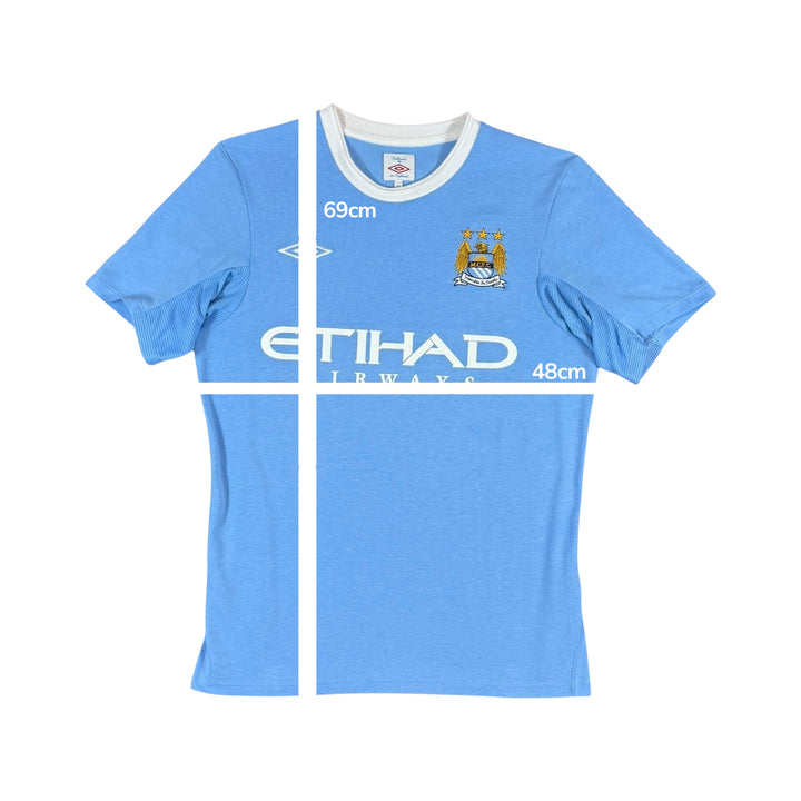 2009-10 Manchester City Umbro Home Shirt - 8/10 - (S)