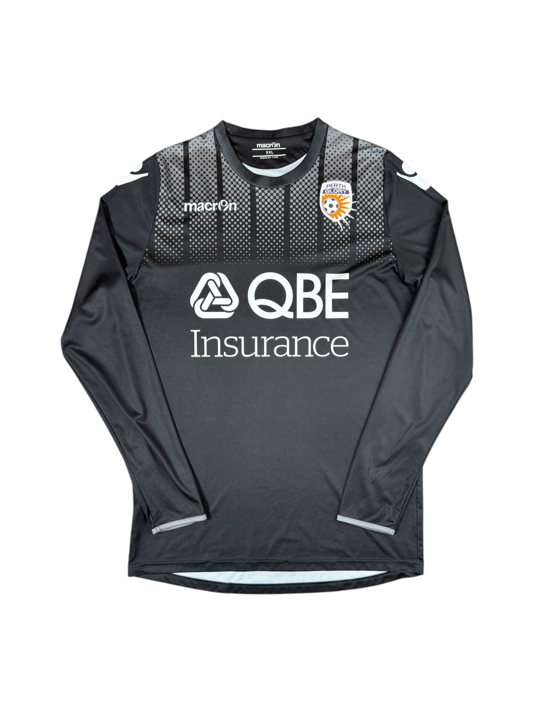 2016/17 Perth Glory Macron Longsleeve Football Shirt - 9/10 - (2XL)