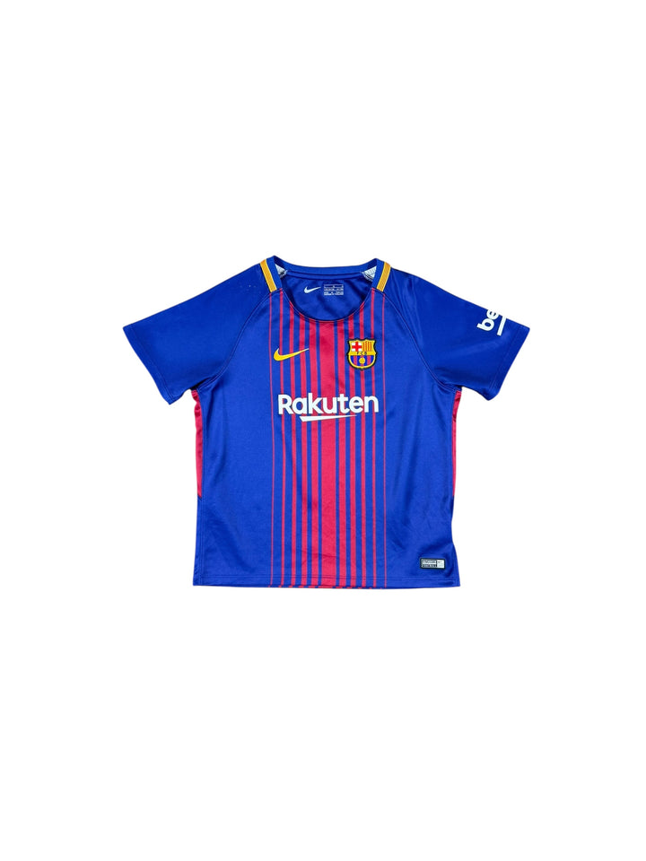 2017-18 Barcelona Nike Home Shirt - 8/10 - (6-7 Years)