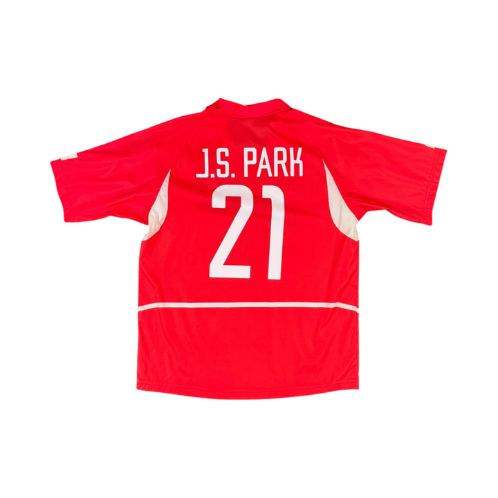 2002-03 South Korea Nike Home Shirt J.S. PARK - 10/10 - (L)