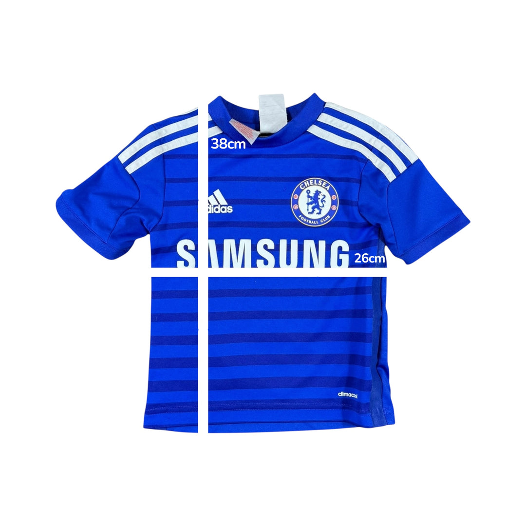 2014-15 Chelsea Adidas Home Shirt - 7/10 - (3-4 Years)
