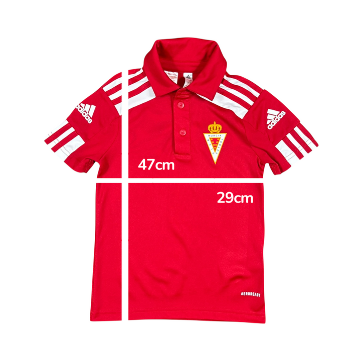 2014-15 Real Murcia Adidas Polo Shirt - 9/10 - (5-6 Years)