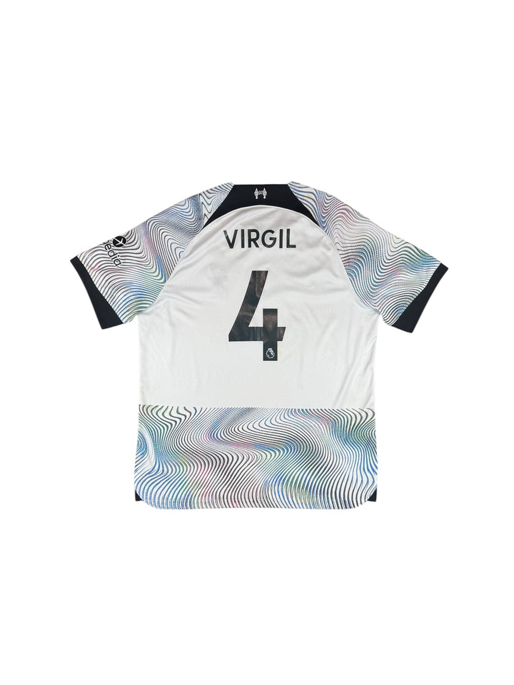 2022-23 Liverpool Nike Away Shirt #4 VIRGIL - 7/10 - (XL)