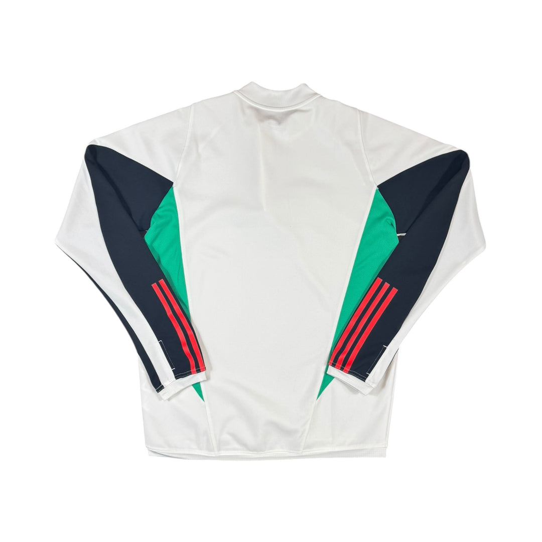 2023-24 Manchester United 1/4 Zip Training Shirt - 9/10 - (M)