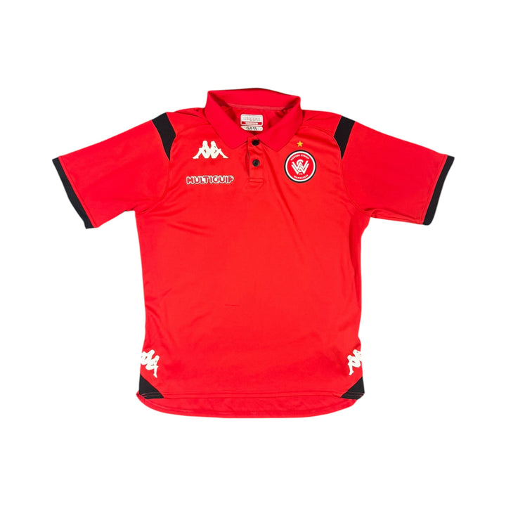 2021-22 Western Sydney Wanderers Travel Polo Shirt - 7/10 - (M)