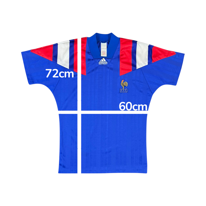 1992-94 France Adidas Home Shirt - 9/10 - (S)