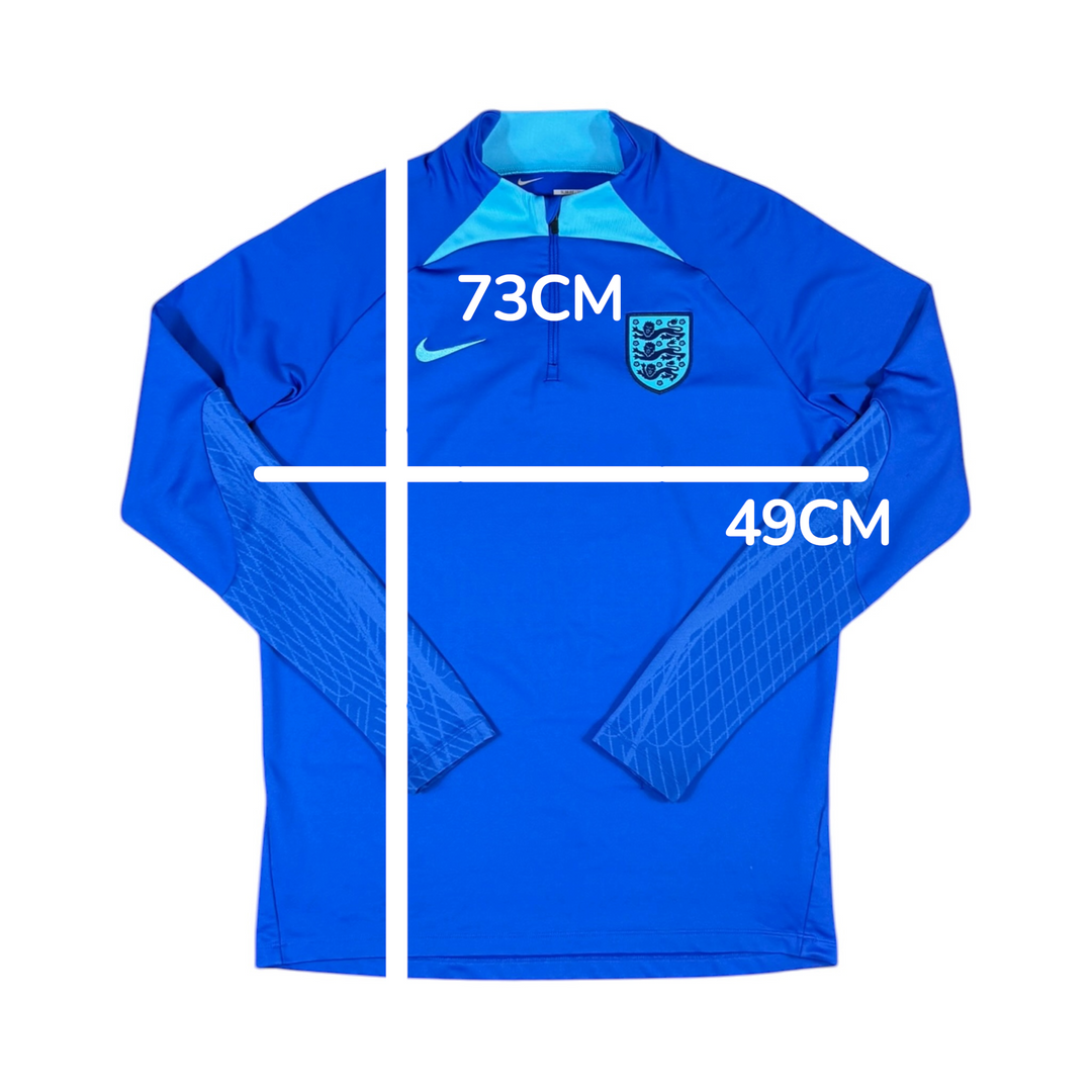 2022-23 England 1/4 Zip Training Shirt - 9/10 - (L)
