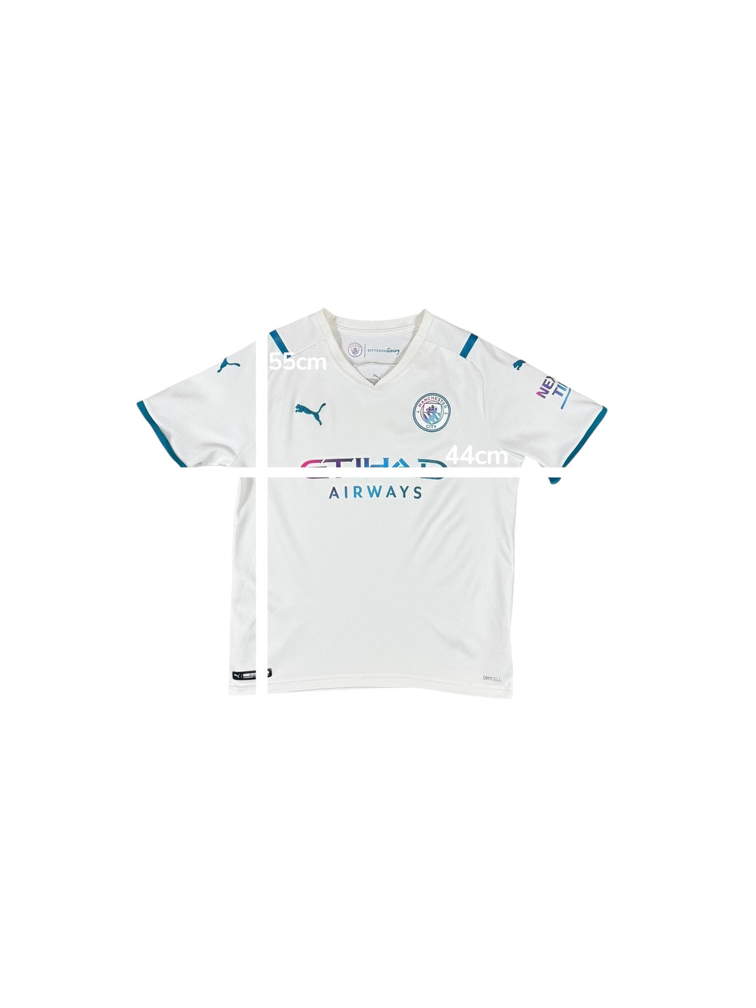 2021-22 Manchester City Puma Third Shirt - 9/10 - (11-12 Years)