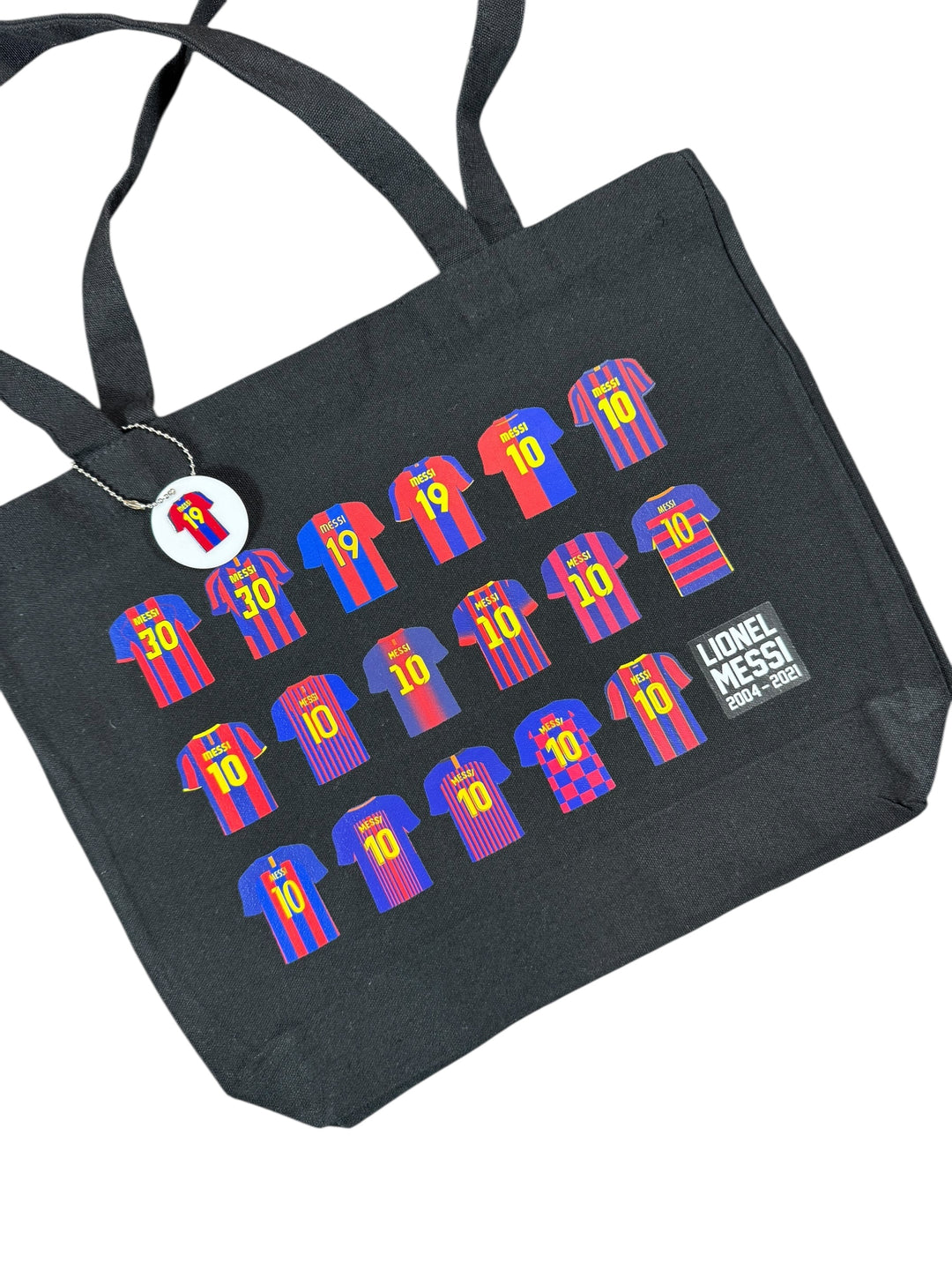 The “Lionel Messi Barcelona” Tote Bag Black