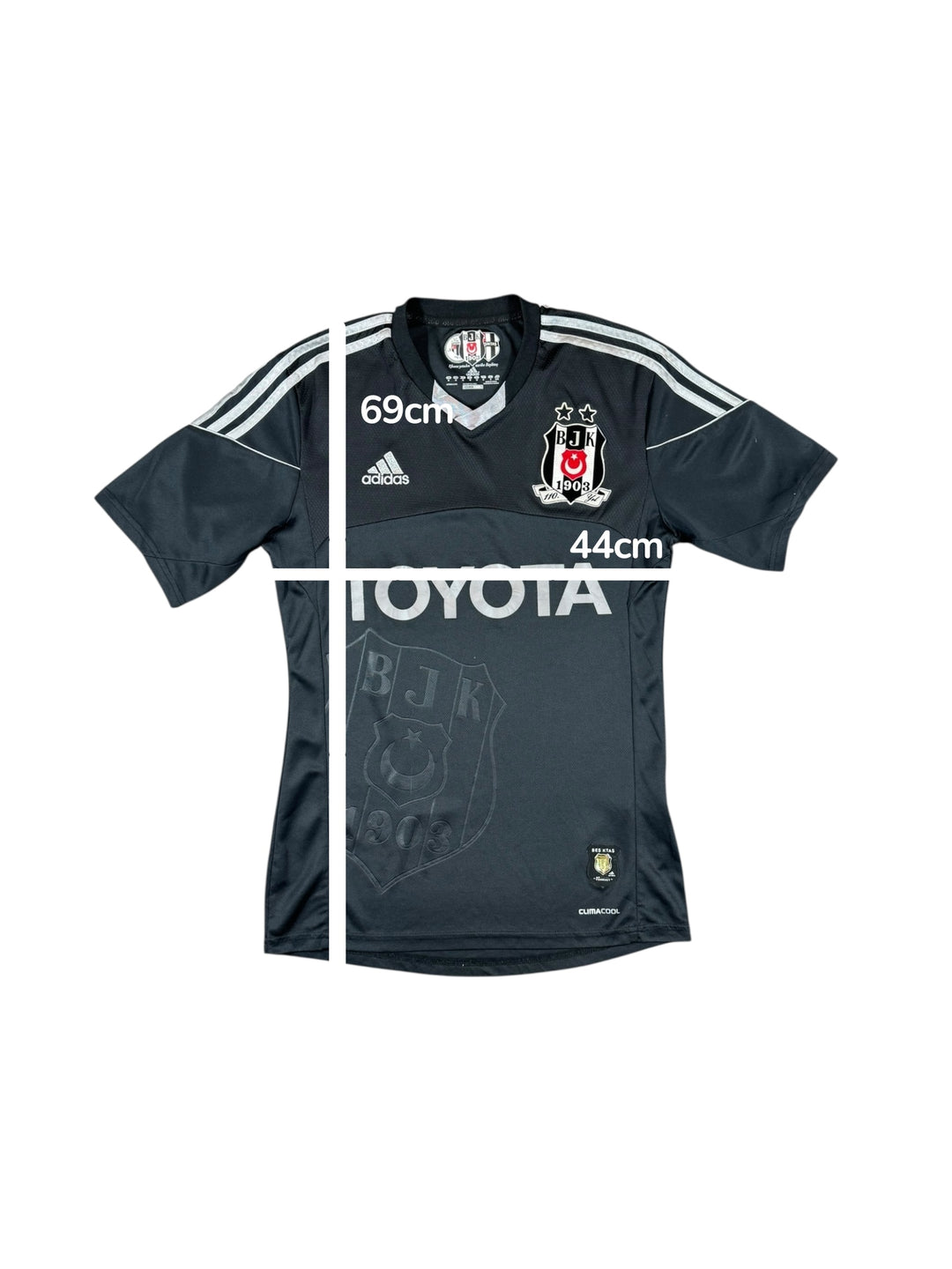 2013-14 Besiktas Adidas Away Shirt - 8/10 - (M)