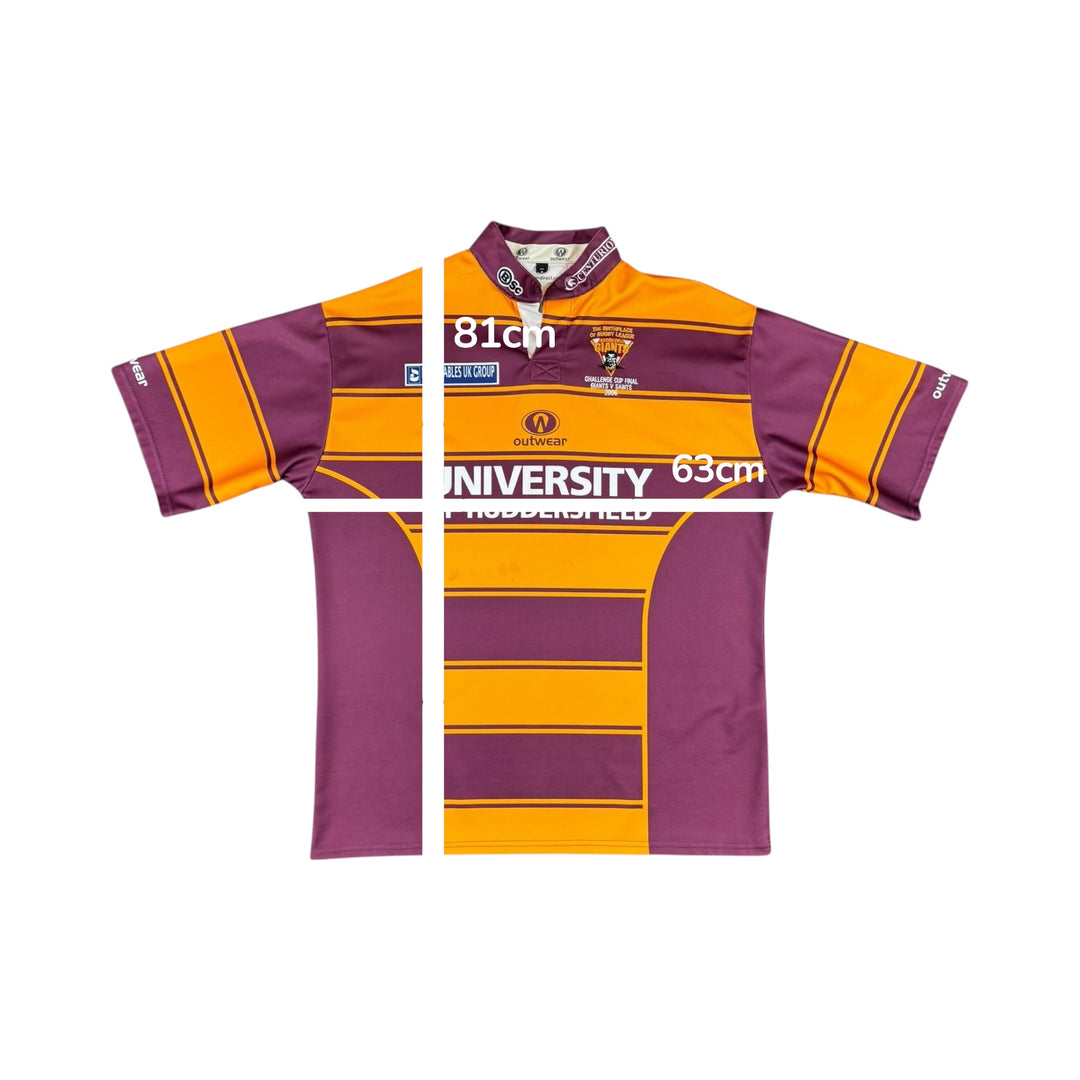 2006 Huddersfield Ginats Challenge Cup Final Shirt - 8/10 - (2XL)