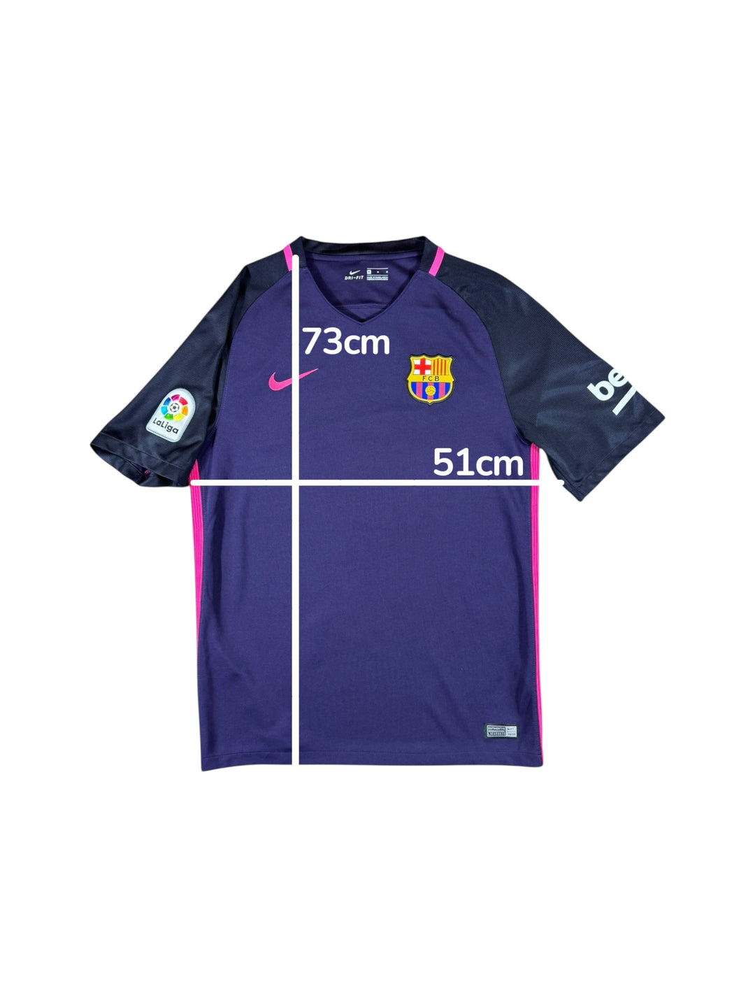 2016/17 Barcelona Nike Away Shirt - 9/10 - (M)