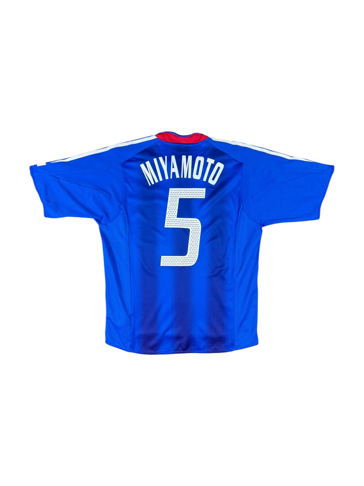 2004-06 Japan Adidas Home Player Authentic Shirt #5 MIYA MOTO - 9/10 - (S)