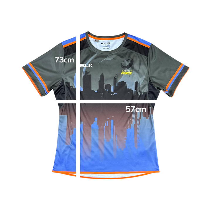 2017 Western Force Training Rugby Shirt - 9/10 - (L)
