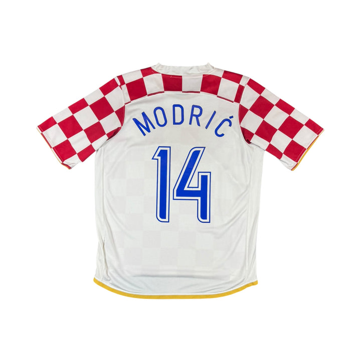 2006-08 Croatia Home Shirt MODRIC #14 - 8/10 - (XL)