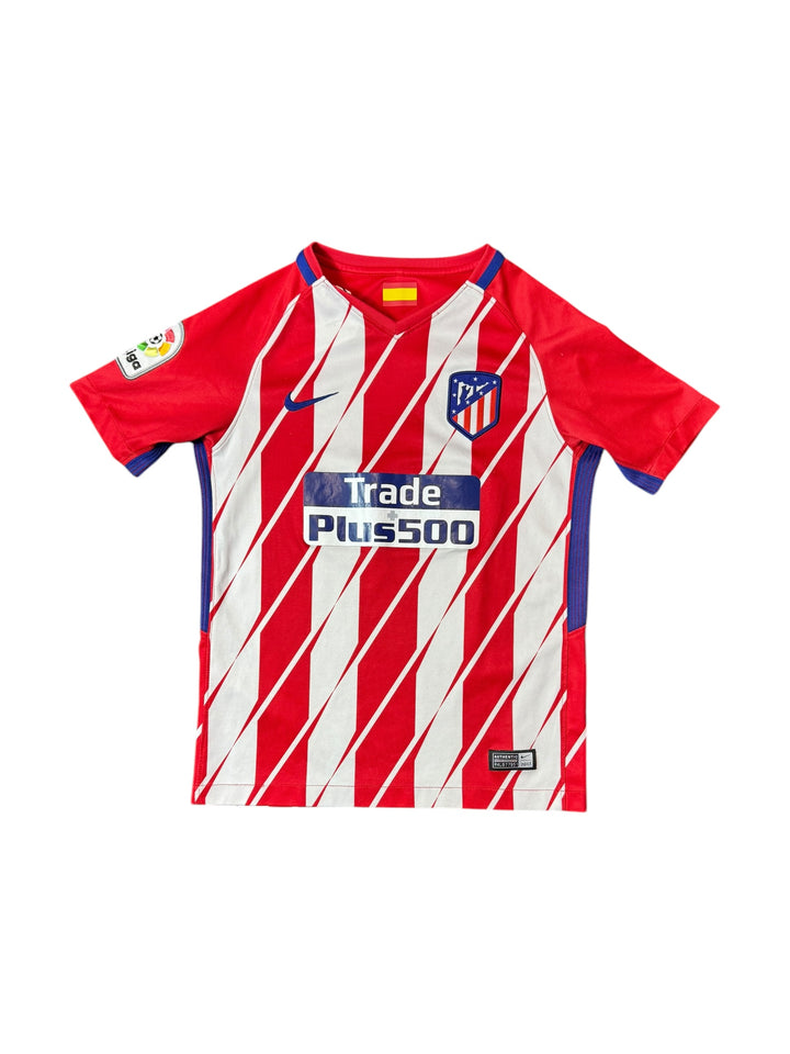 2017/18 Atletico Madrid Home Shirt - 8/10 - (8-10 Years)