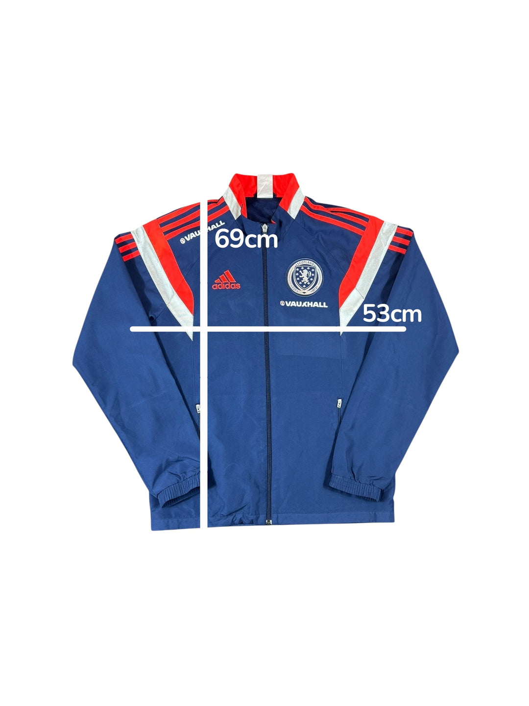 2014-15 Scotland Adidas Track Jacket - 8/10 - (S)