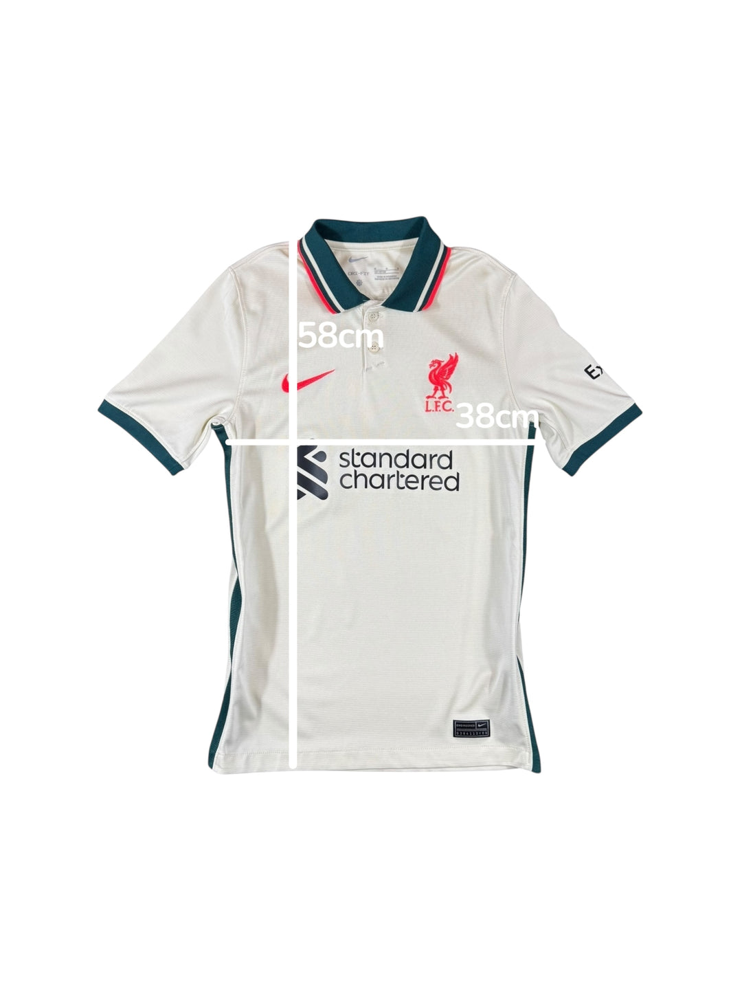 2021/22 Liverpool Nike Away Shirt - 9/10 - (11-12 Years)