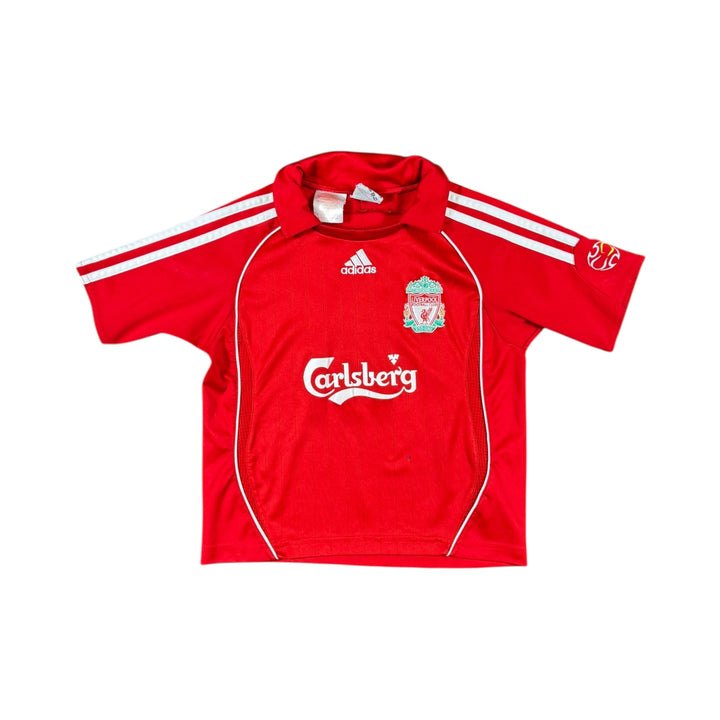 2006-08 Liverpool Adidas Home Shirt - 7/10 - (4-5 Years)