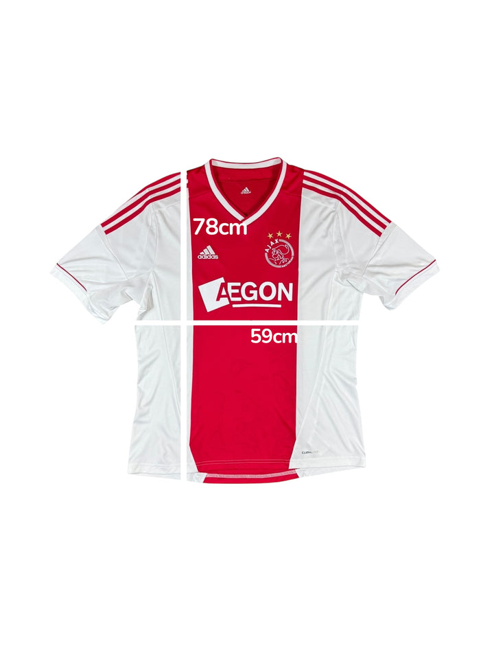 2012-13 Ajax Adidas Home Shirt - 9/10 - (XL)