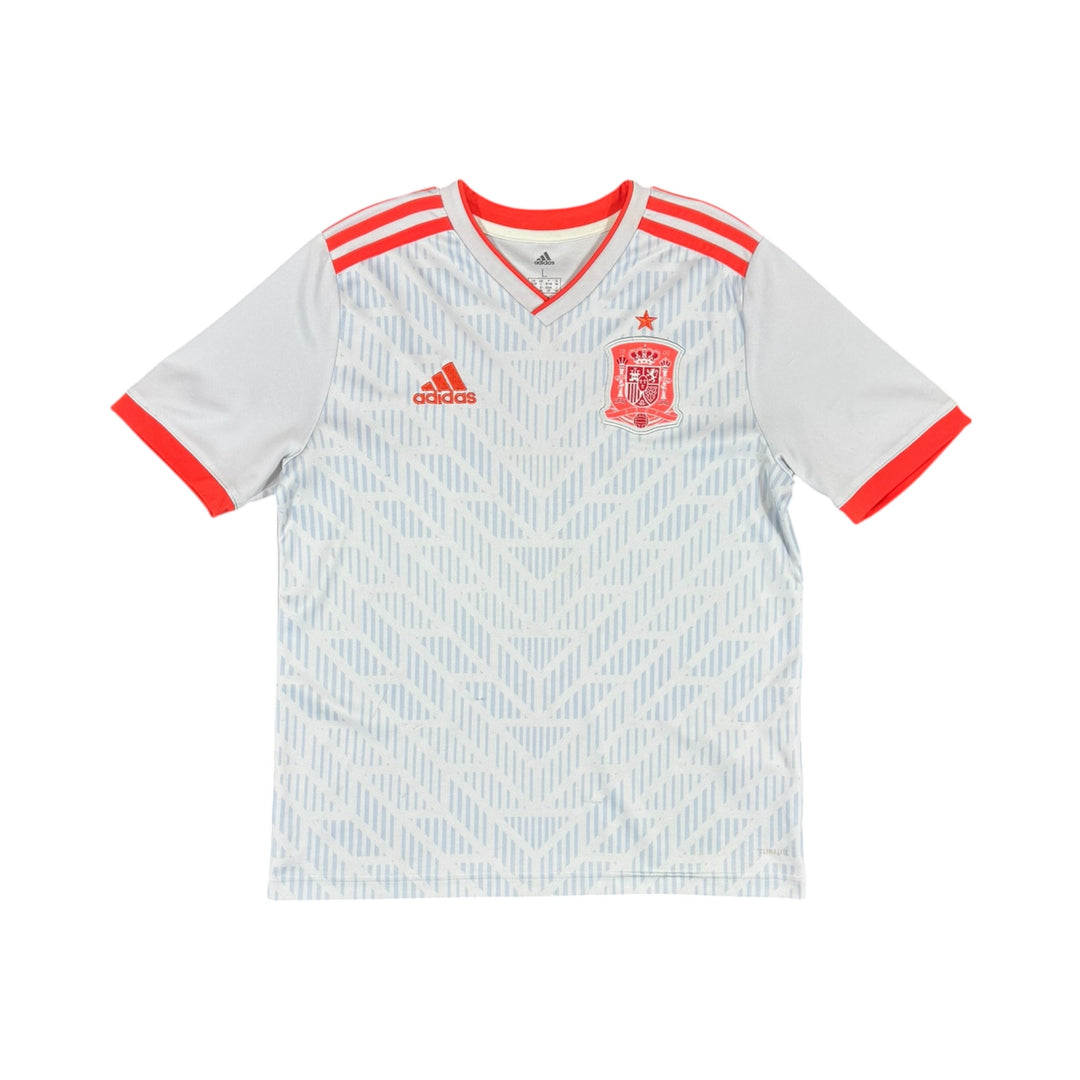 2018-19 Spain Adidas Away Shirt #10 THIAGO - 8/10 - (13-14 Years)