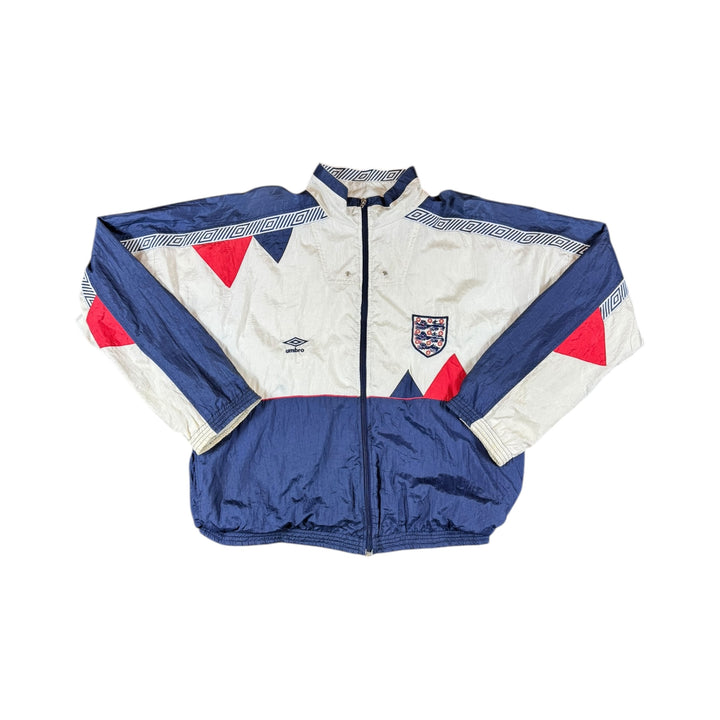 1990-92 England Umbro Shell Jacket - 8/10 - (XL)