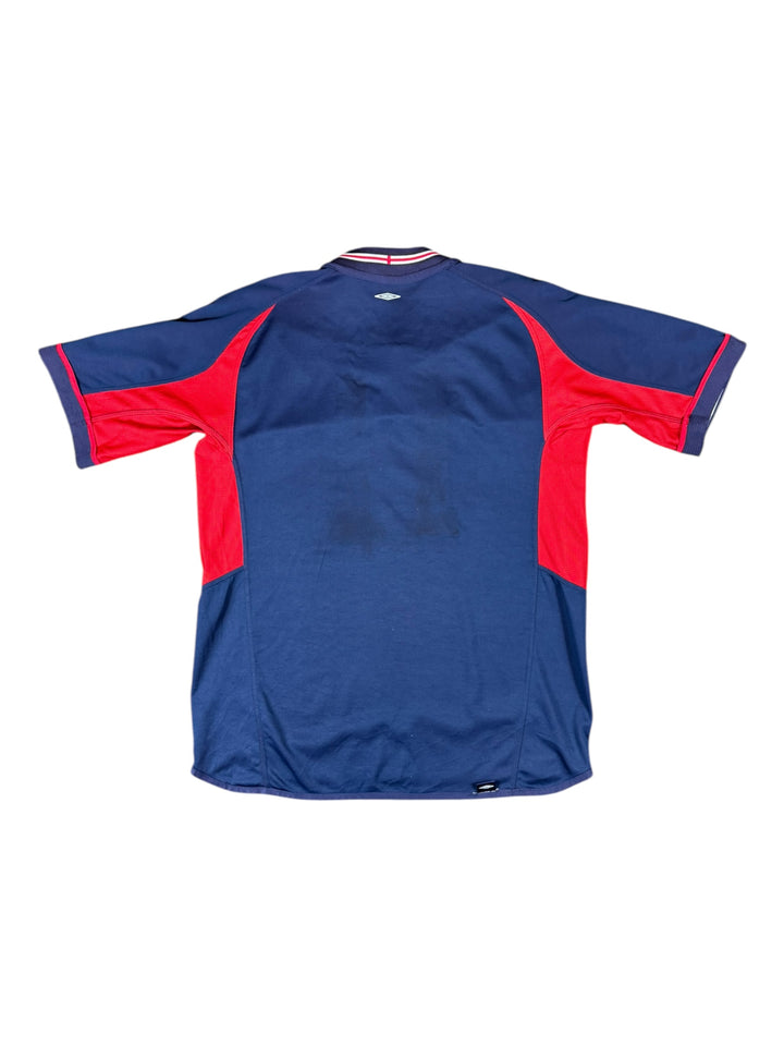 2002/04 England Umbro Reversible Away Football Shirt #11 HESKEY - 9/10 - (XL)