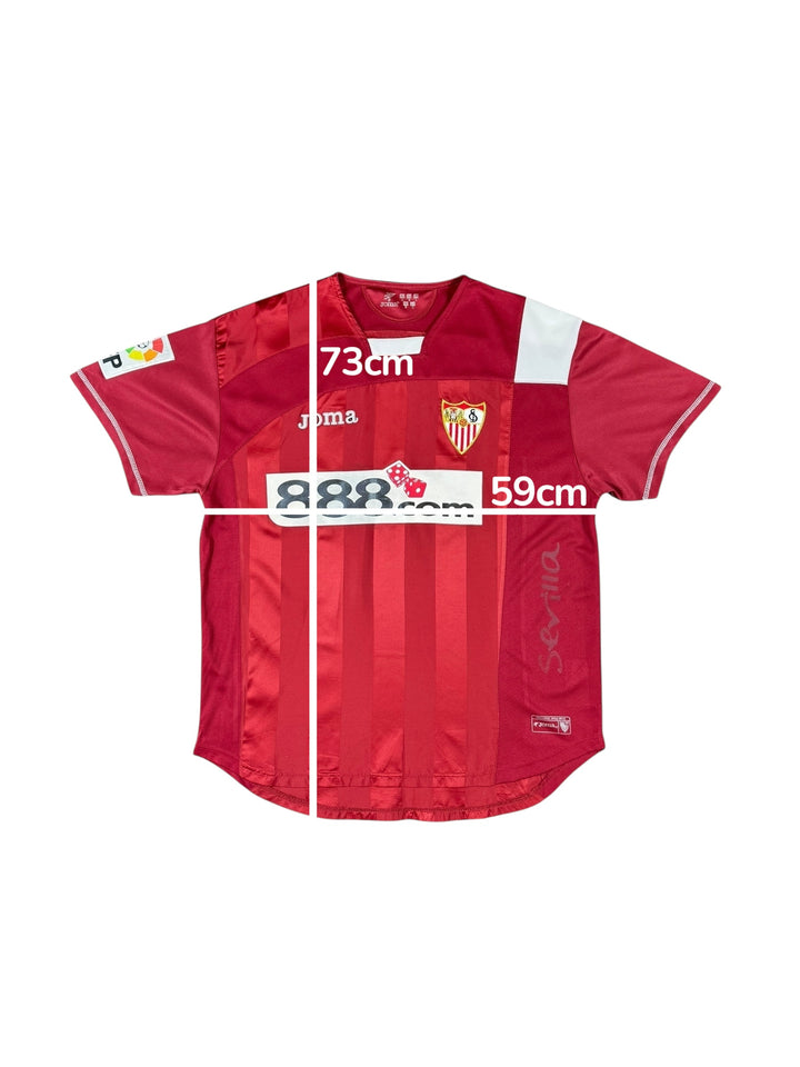 2007/08 Sevilla Joma Home Shirt - 8/10 - (L)