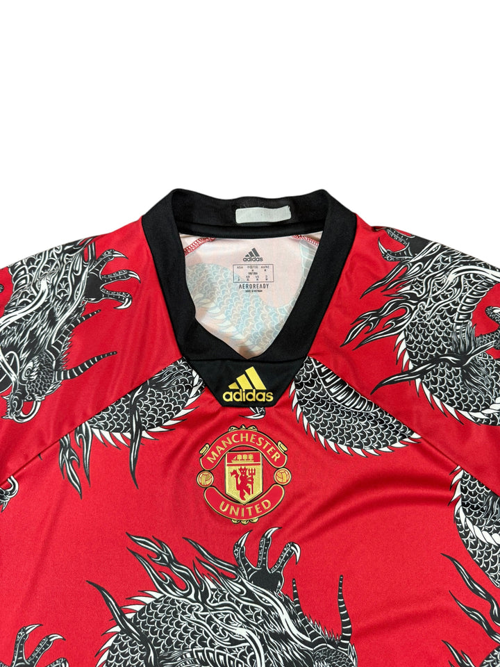 2020/21 Manchester United Adidas Chinese New Year Football Shirt - 9/10 - (M)