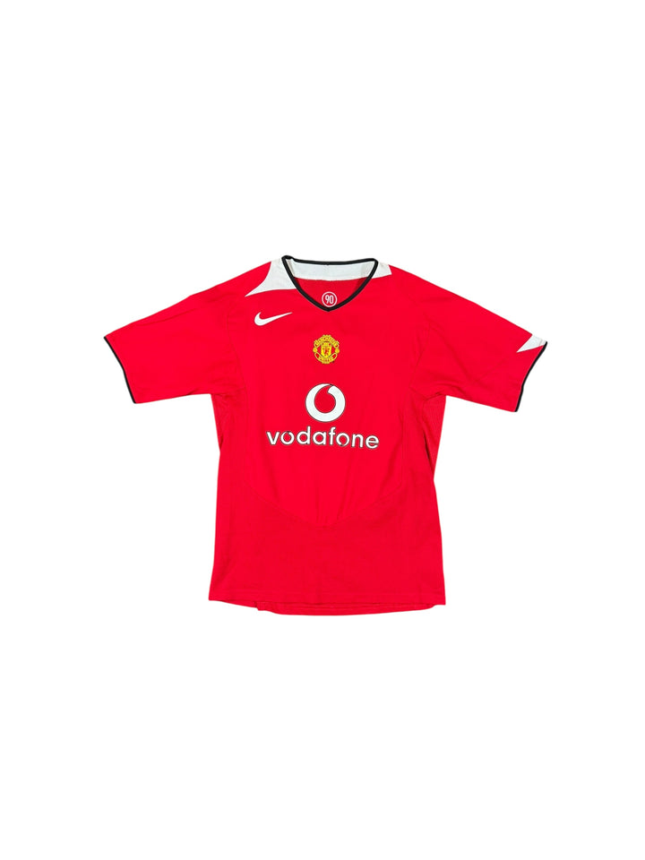 2004-06 Manchester United Nike T90 Home Shirt - 9/10 - (14-16 Years)