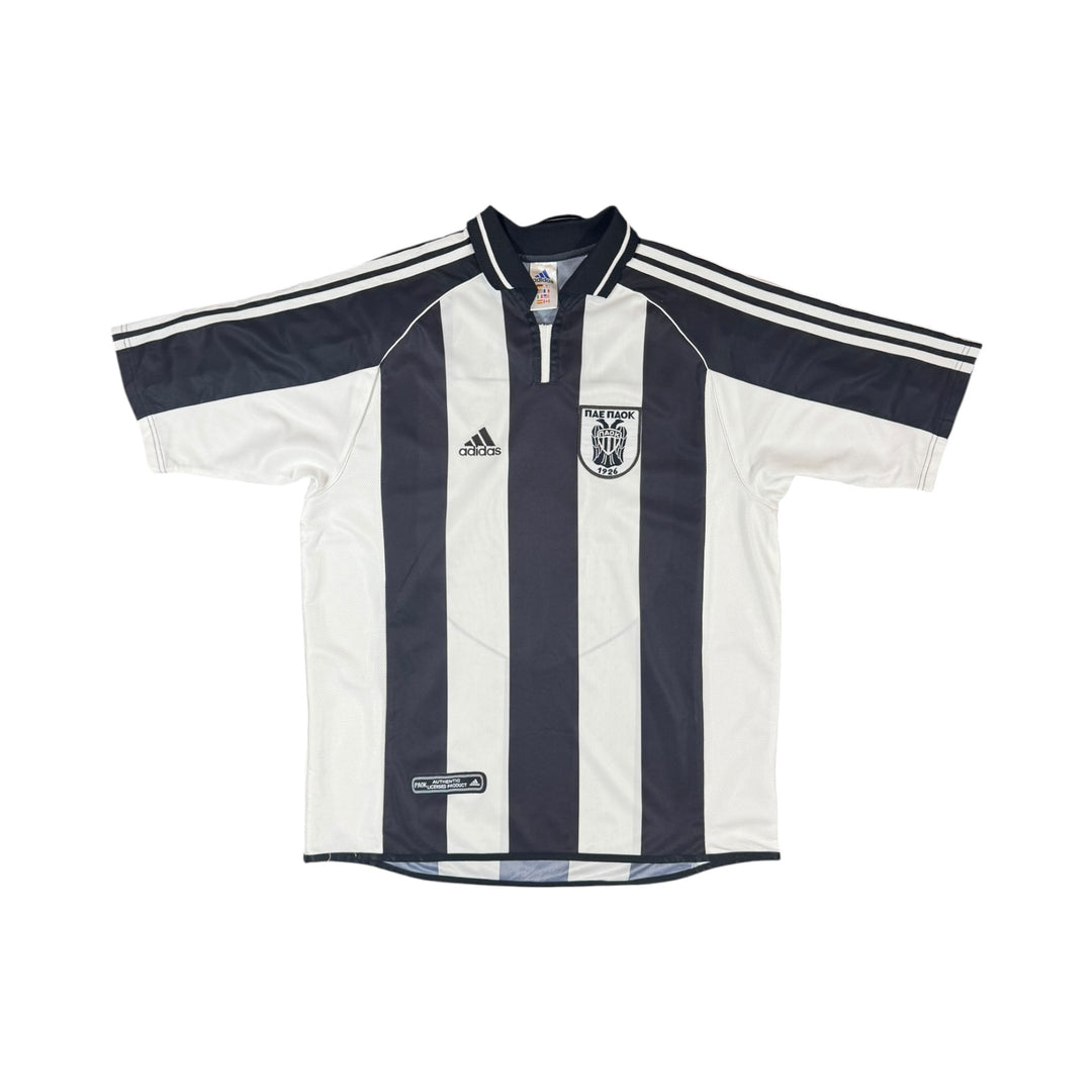 2001-02 PAOK Home Shirt OKKAS #9 - 8/10 - (L)