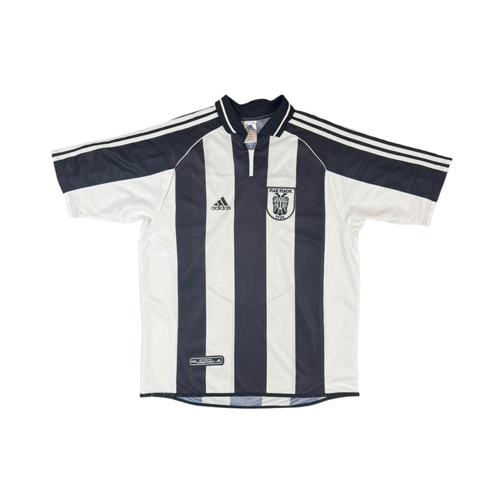 2001-02 PAOK Home Shirt OKKAS #9 - 8/10 - (L)