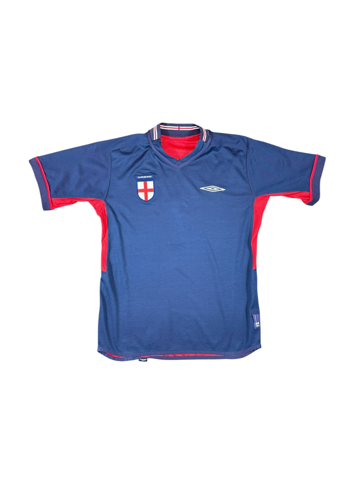 2002/04 England Umbro away reversible Shirt #7 BECKHAM #7 BECKHAM - 7/10 - (L)