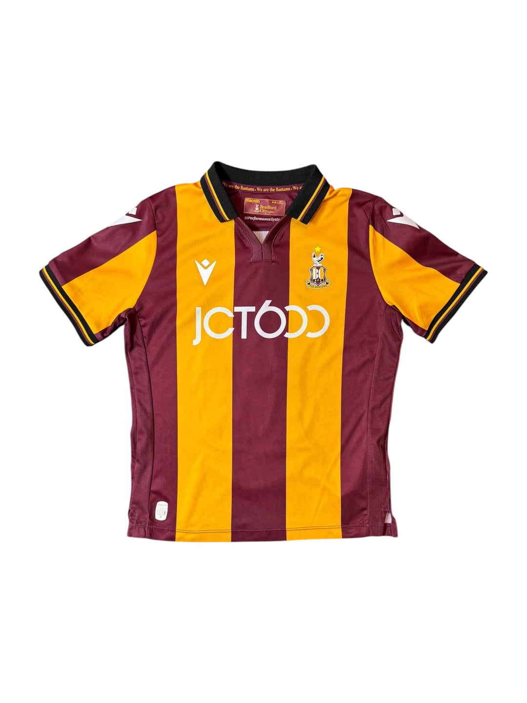 2022/23 Bradford City Home Shirt - 9/10 - (10-11 years)