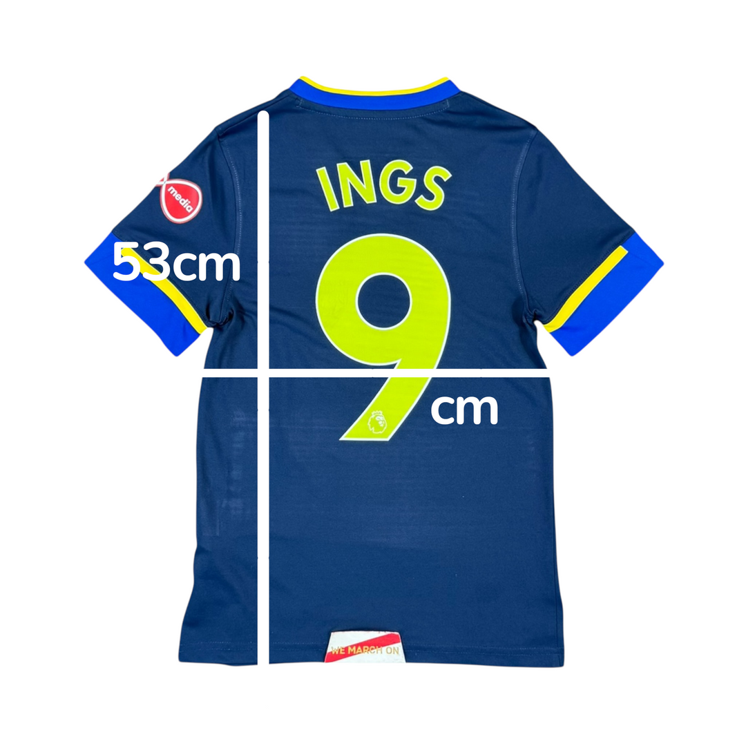 2020-21 Southamption Away Shirt INGS #9 - 9/10 - (11-12 Years)