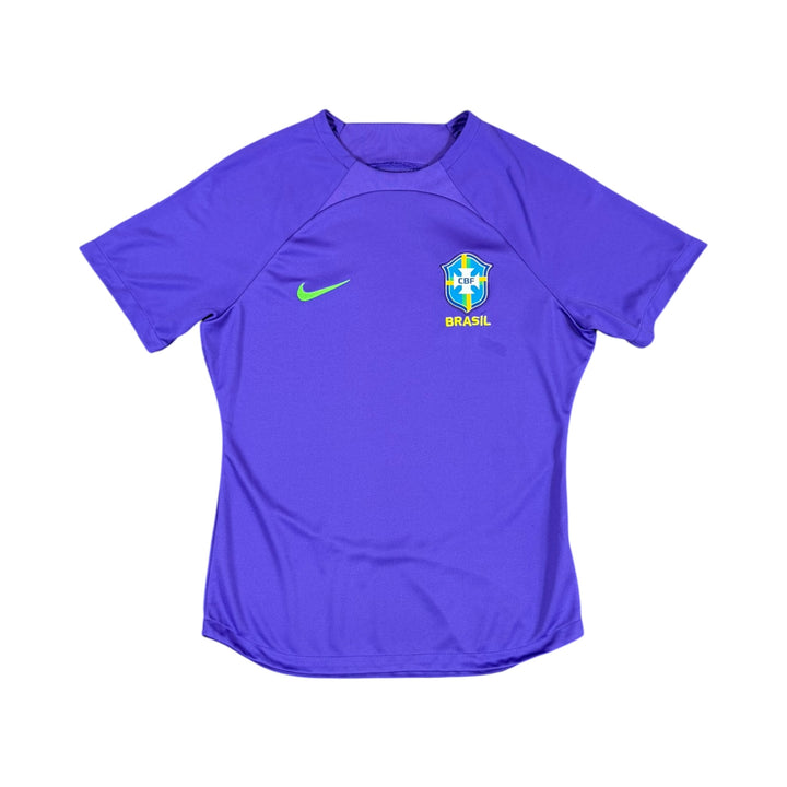 2022-23 Brazil Nike Pre-Match Shirt - 9/10 - (S)