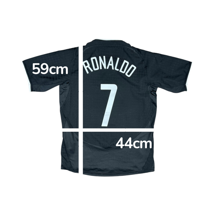 2003-05 Manchester United Away Shirt RONALDO #7 - 9/10 - (11-12 Years)